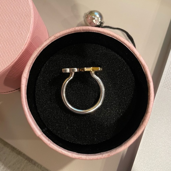 Tous Lord Ring Silver Gold Vermeil Bear and Star - Picture 5 of 9